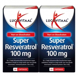 GratisVerzending2xLucovitaalSuperResveratrol100mg30capsules