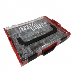 Dynaplus028925000102500-deligeL-BoxxAssortimentskoffer-Indoor-Verzinkt-Torx-InclusiefBitset