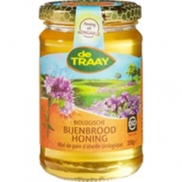 DeTraayBijenbroodHoningBiologisch350gr