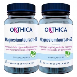 GratisVerzending2xOrthicaMagnesiumtauraat-6030tabletten