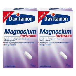 GratisVerzending2xDavitamonMagnesium400mg30tabletten