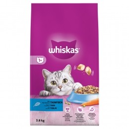 3xWhiskas1AdultKattenDroogvoerTonijn38kg