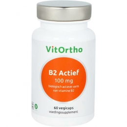 GratisVerzendingVitorthoVitamineB2Actief60vegacapsules