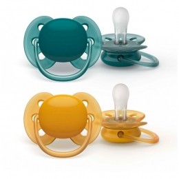 PhilipsAventUltraSoftfopspeen6-18mnd2-pack