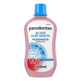 8xParodontaxActiveGumHealthMondwaterExtraFresh500ml