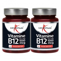 GratisVerzending2xLucovitaalVitamineB121000mcg30kauwtabletten