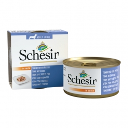 14xSchesirHondenvoerTonijnErwteninSaus85gr