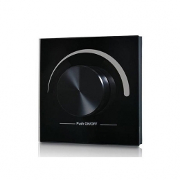 LEDRFEnkelkleurigeDimmerWandDraadloosZwartPro