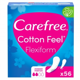 CarefreeCottonFeelFlexiformSmallMedium56stuks