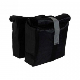 DubbeleFietstasRollBlack