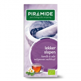 PiramideLekkerSlapentheeBio20stuks