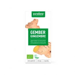 PurasanaGember250mg60vegacapsules