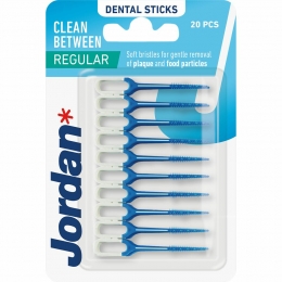 JordanCleanBetweenSticksRegular40stuks