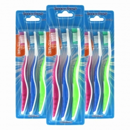 3xSenceTandenborstels3D-ExtraCleanMedium3stuks