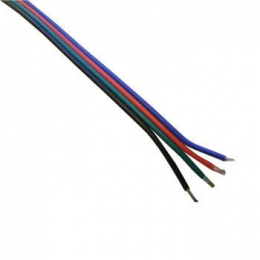 RGBLEDStrip4-AderigVerlengkabel1Meter