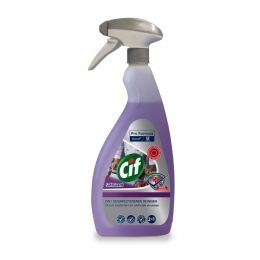 CifProfessionalSafeGuardDesinfecterendeKeukenReiniger2-in-1SprayProFormula750ml