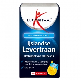 LucovitaalIJslandseLevertraan60capsules