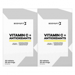 2xBodyFitVitaminCAntioxidant30tabletten