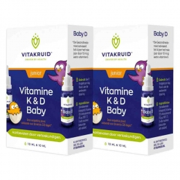 GratisVerzending2xVitakruidBabyVitamineKD2x10ml