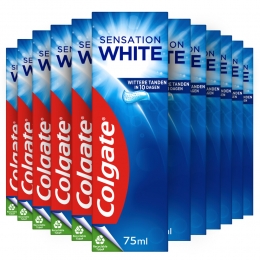 12xColgateTandpastaSensationWhite75ml