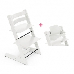 StokkeTrippTrappkinderstoelbabysetwit