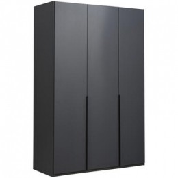 KledingkastMilaan3-deurs-grafiet-208x135x58cm-LeenBakker