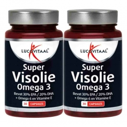 GratisVerzending2xLucovitaalSuperVisolieOmega3-630capsules