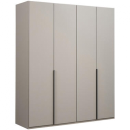 KledingkastMilaan4-deurs-kiezel-236x180x58cm-LeenBakker