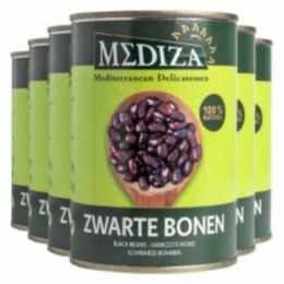 6xMedizaZwarteBonen400gr