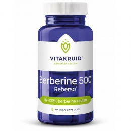 GratisVerzendingVitakruidBerberine500Rebersa60vegacapsules