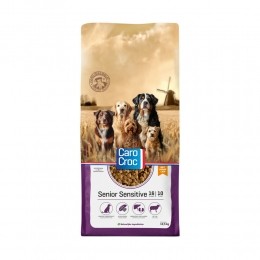 CaroCrocHondenvoerDroogSeniorSensitive125kg