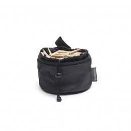 6xBrabantiaWasknijpertasjeCompactMattBlack