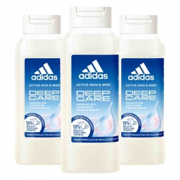 3xAdidasShowerGelActiveSkinMindDeepCareW250ml