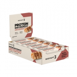 BodyFitProteinBarCrunchyMochaCaramel12x45gr