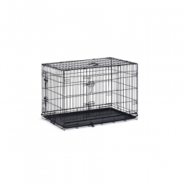 BeezteesHondenbenchZwart2DeursL91cm