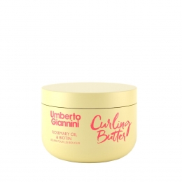 UmbertoGianniniStrongCurlsRosemaryOilBiotinCurlingButter300ml