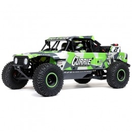 LosiHammerReyU44WDRockRacerBrushlessRTRmetSmartAVC-GroenGrijs