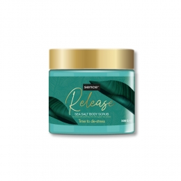 6xSenceOfWellnessReleaseSeaSaltBodyScrubTimeToDe-Stress500gr