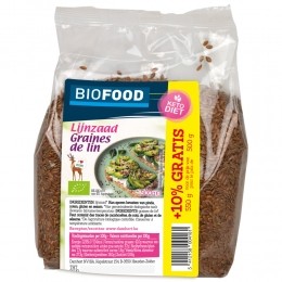 6xDamhertBiofoodLijnzaadBiologisch500gr