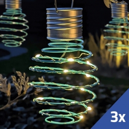 Solarledhanglampfiestablueopzonneenergie-setvan3