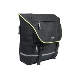 EnkeleSportieveFietstasSPRTVShopperZwartLime