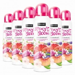 6xSenceDeodorantFloralGrapefruit150ml