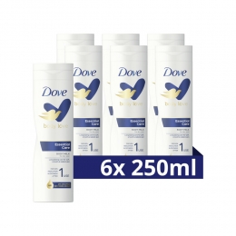 6xDoveBodylotionEssentialCare250ml