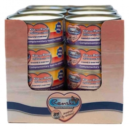 24xRenskeVersPatKittenKattenvoerNatKipMetRund70gr