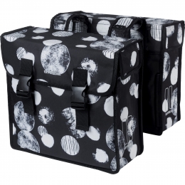 DubbeleFietstasMaraXLSpherezwartgrijs