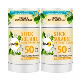 2xLoveaSunZonnebrandstickFaceSensitiveAreasHighProtectionSPF5040gr