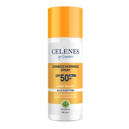 CelenesHerbalZonnebrandSpraySPF50AlleHuidtypes150ml