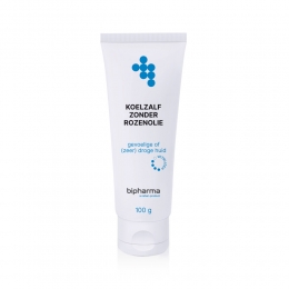 BipharmaKoelzalfZonderRozenolieTubeLos100gr