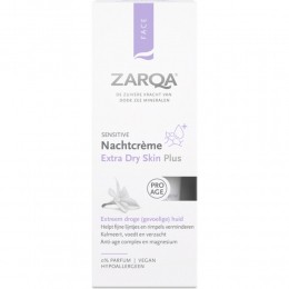 3xZarqaNachtcremeExtraDrySkinPlusSensitive50ml