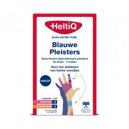 HeltiQBlauwePleisters25stuks